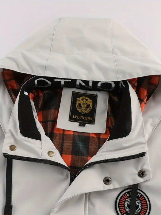 R&B | Leichte Herren Outdoor-Jacke, winddicht und wasserdicht mit Kapuze