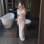 R&B | Kleid mit Blumenschulter