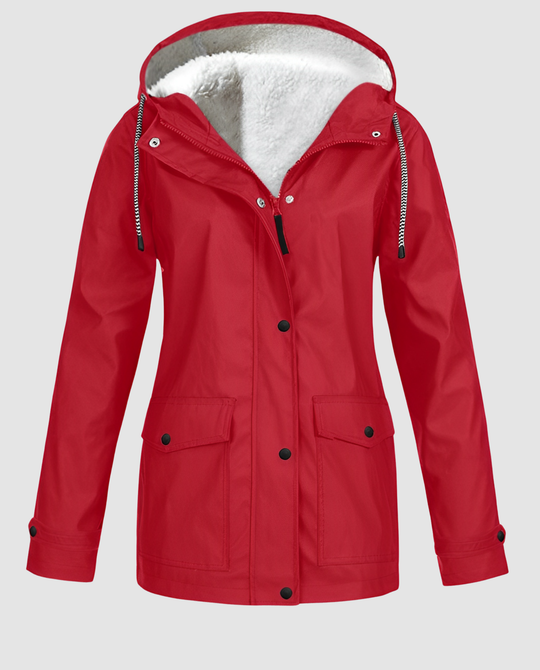 Wasserdichte Warme Fleecejacke Damen | R&B