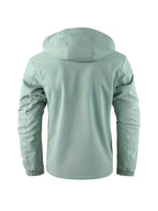 R&B | Herren Kapuzen Utility Jacke
