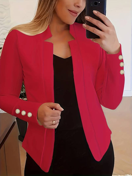 R&B | Freizeit Damen Blazer Mit Knöpfen