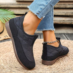 Bequeme Winterstiefel für Damen zum Hineinschlüpfen R&B R&B