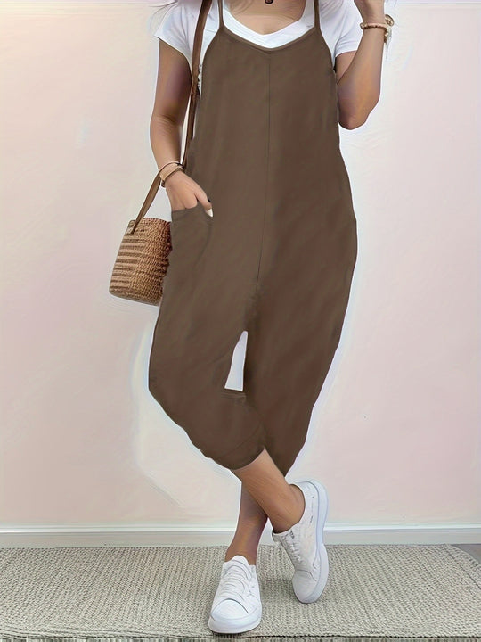 R&B | Einfarbiger Taschen-Overall