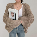 R&B | Grobgestrickte Strickjacke für Damen