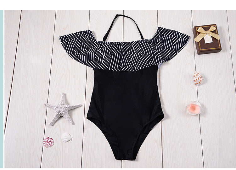 Damen Off-Shoulder Bademode R&B