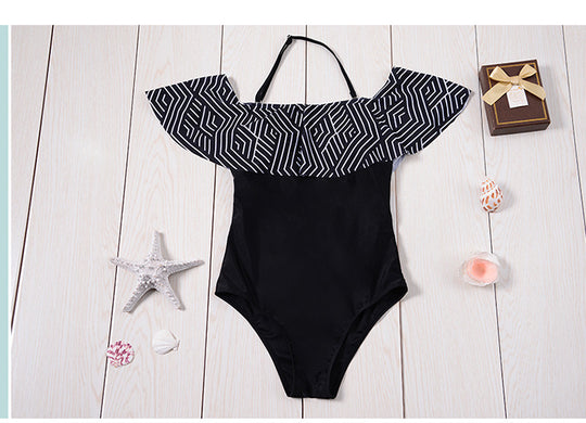 Damen Off-Shoulder Bademode R&B