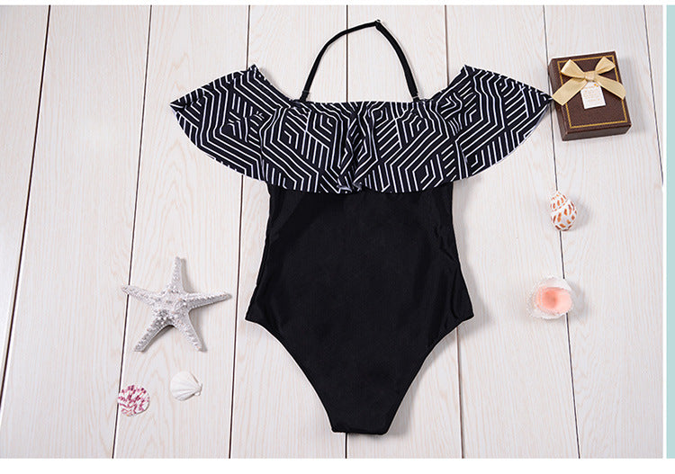 Damen Off-Shoulder Bademode R&B