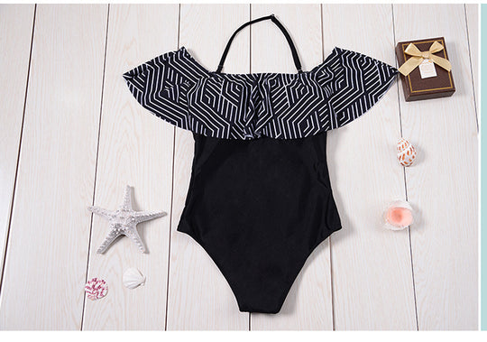 Damen Off-Shoulder Bademode R&B