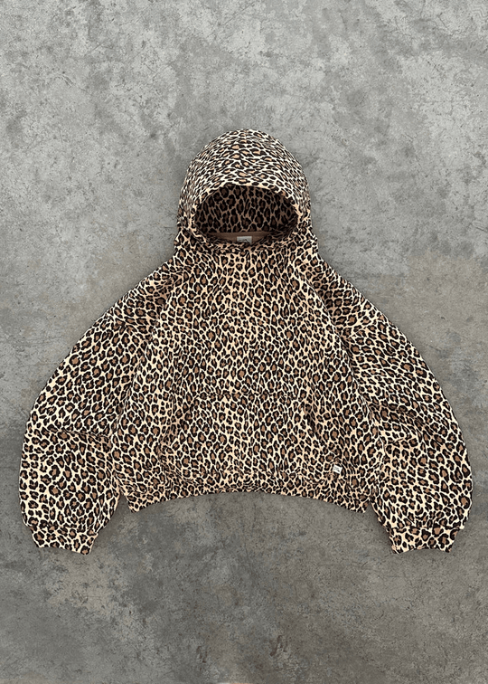 R&B | Kapuzenpullover mit Leopardenmuster für einen lässig-schicken Look