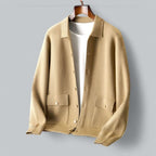 R&B | Herren Mischung Cardigan Jacke
