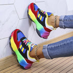 Bunte grobe Sneaker