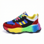 EB - Bunte orthopädische Turnschuhe mit Stil