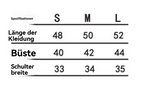 R&B | Schillerndes altes kurzes T-Shirt mit Färbung