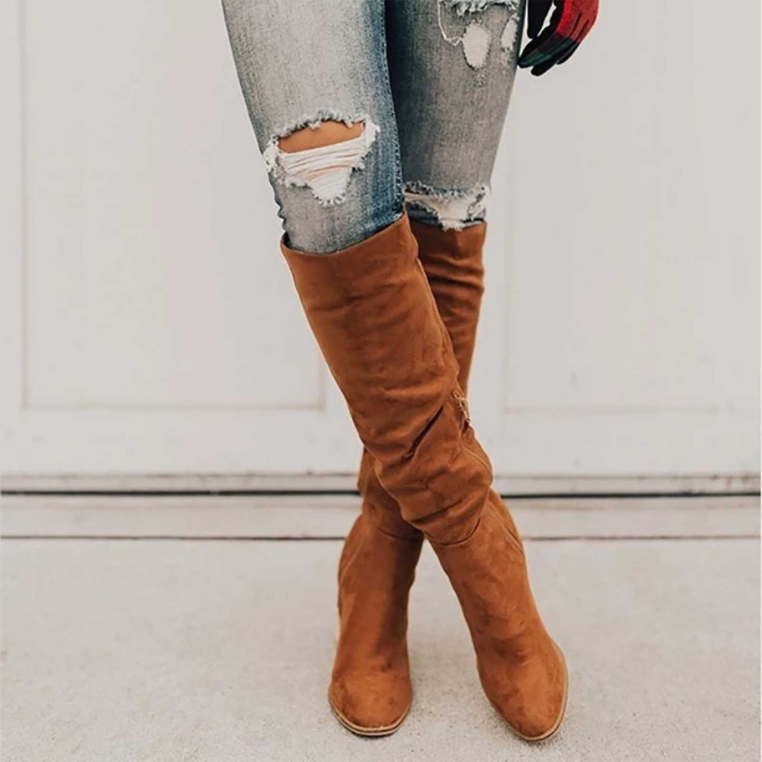 R&B - Hochwertige Stiefel aus weichem mit Absatz