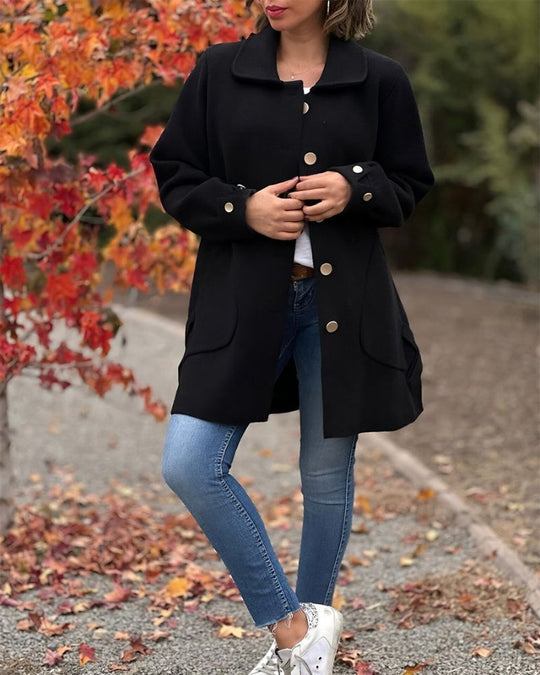 R&B | Schickes Seitenschleifen Freizeitoberteil Jacke