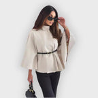 R&B | Schickes Schmetterlingsjacke mit Gürtel
