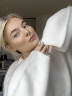 R&B | weicher Mohair-Strickpullover
