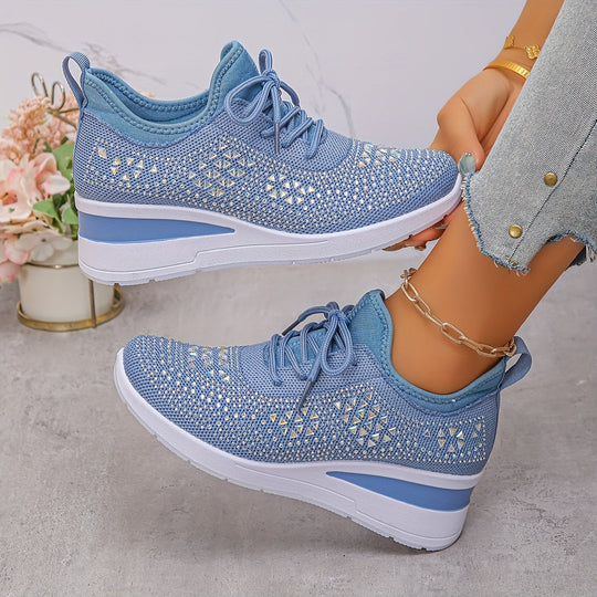 Elegante Sneakers mit Strasssteinen R&B R&B