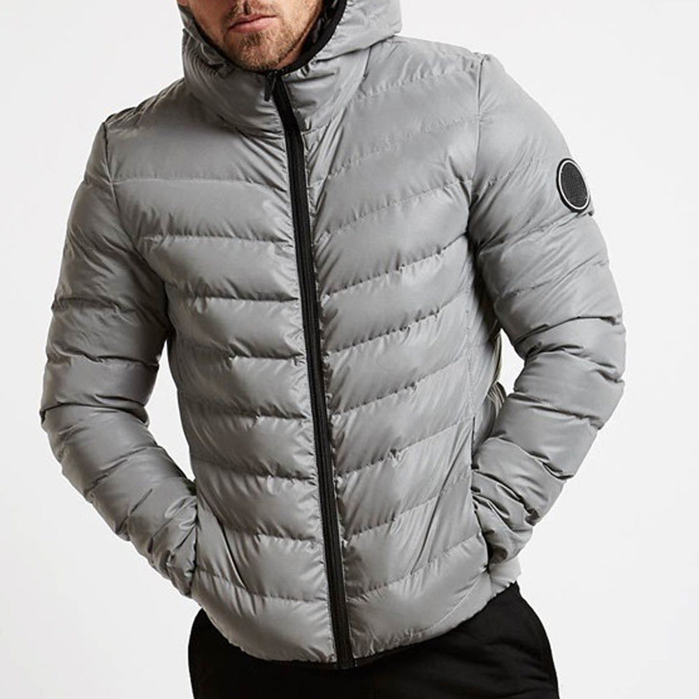 R&B | Herren Kapuzen-Puffjacke