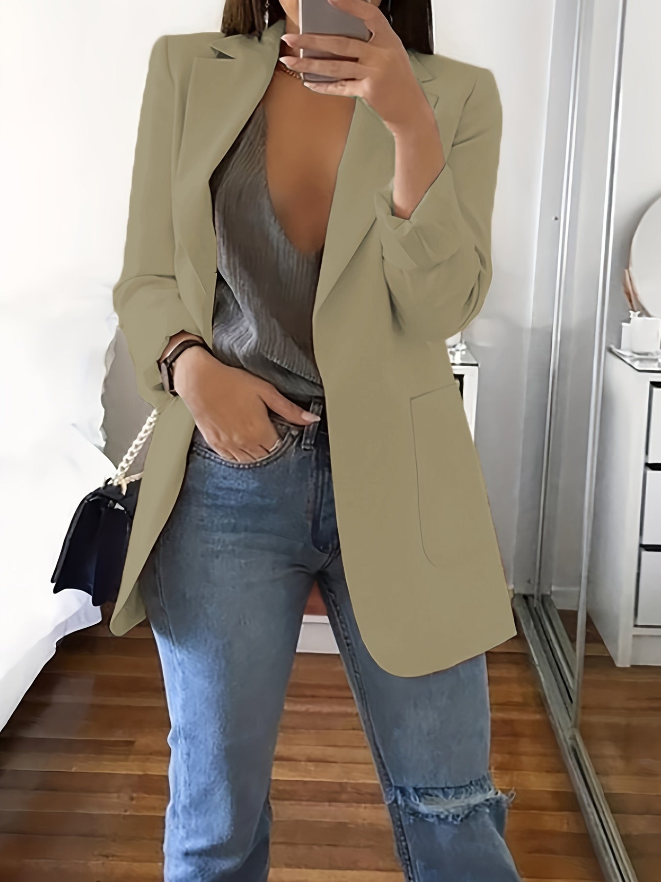 R&B | Lässiger Blazer In Übergröße