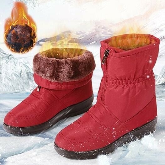 Damen-Schneestiefel, wasserdicht & warm R&B R&B