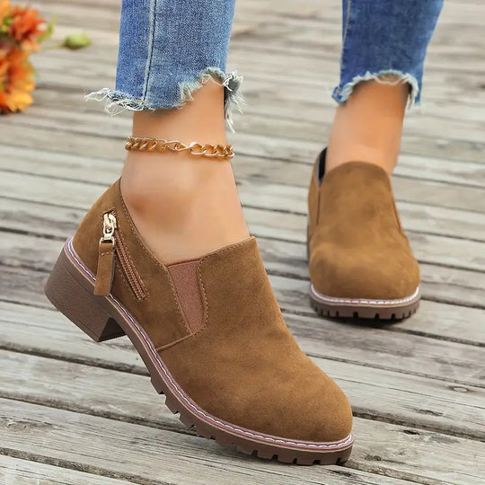 Bequeme Slipper mit flachem Absatz R&B R&B