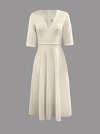 Retro 60er Jahre A-Linien Swingkleid