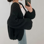 R&B | Grobstrick-Strickjacke für Damen