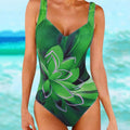 R&B | Blumen Badeanzug für Schwimmbad und Strand