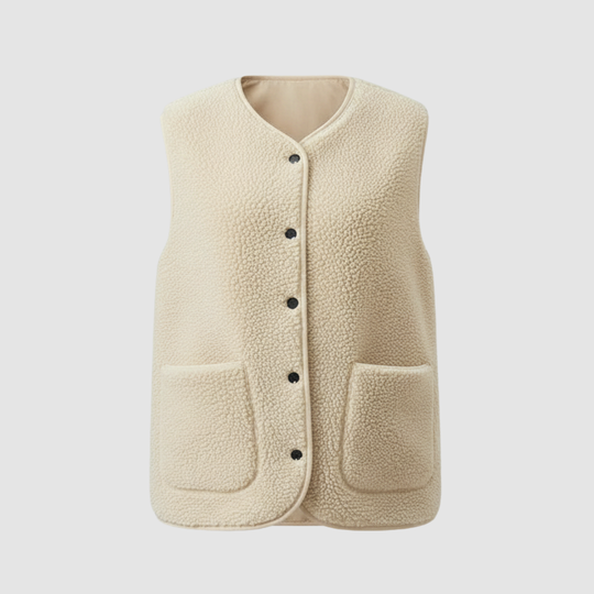 Winter Warme Elegante Fleece Weste Damen | R&B