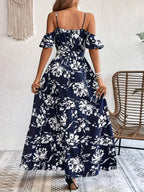 R&B | Unregelmäßiges Kleid mit Hosenträgern