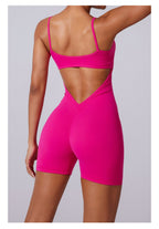 R&B | Schlanke Schulter Tank Yoga Strampler