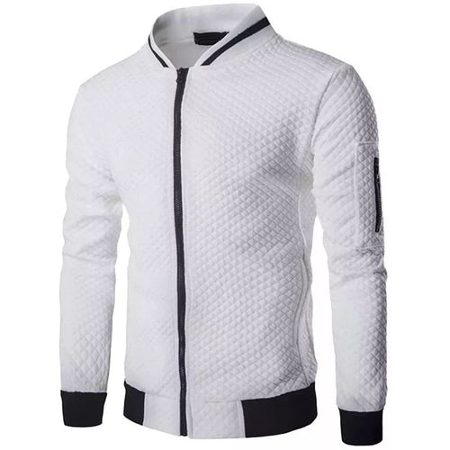 R&B | Jacquard Zip-Bomberjacke