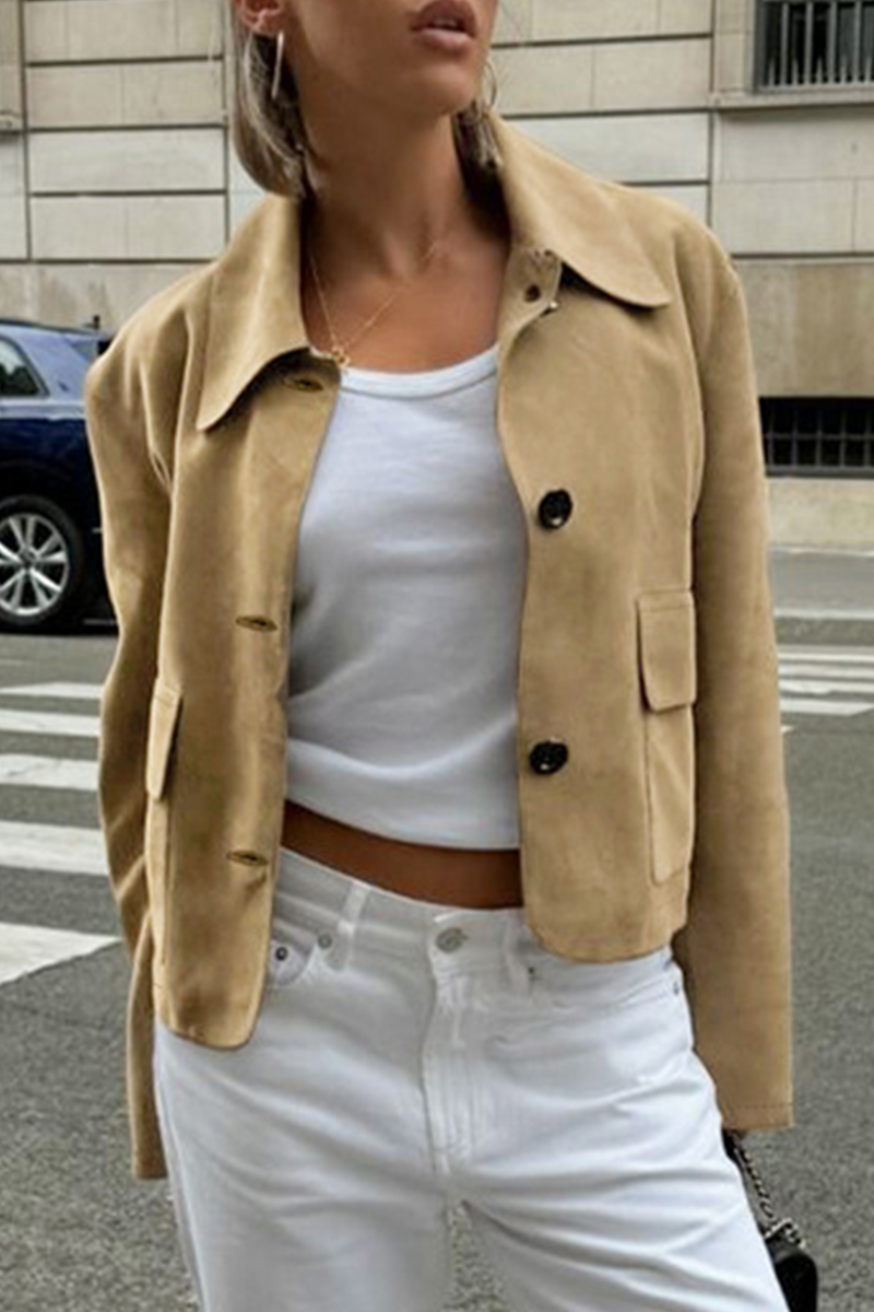 R&B | Freizeitjacke mit Durchgeknöpftem Hemdkragen