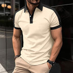 R&B | Großes Twill-Poloshirt