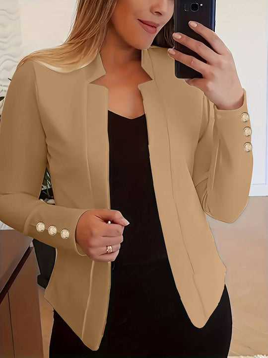 R&B | Freizeit Damen Blazer Mit Knöpfen