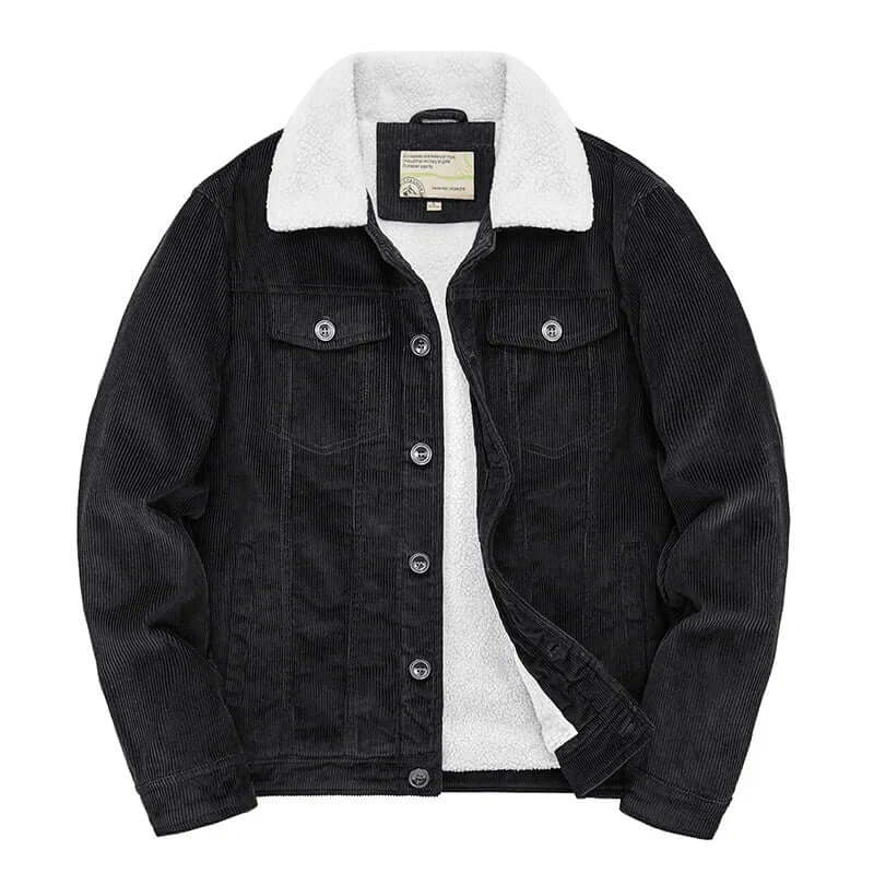 R&B | Herren Freizeit Cordjacke Windbreaker