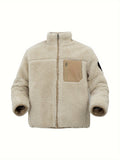 R&B | Hoher Hals Winter Teddyjacke