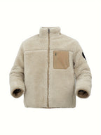 R&B | Hoher Hals Winter Teddyjacke
