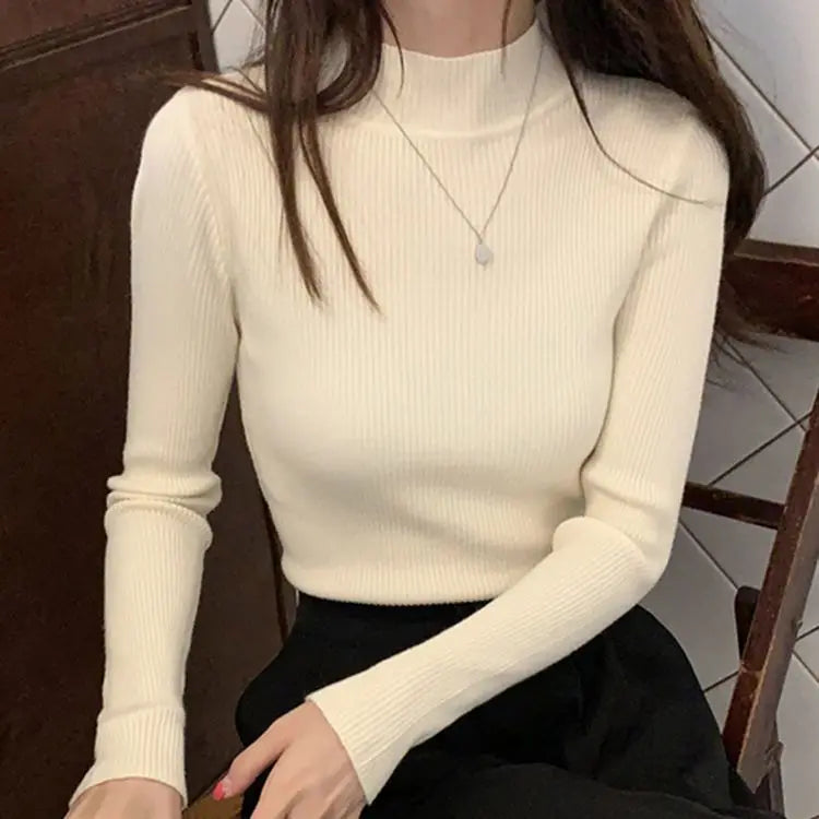 R&B | Gemütlicher Gerippter Wollpullover für Damen