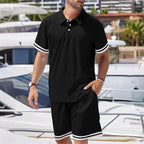 R&B | Kurzärmelige Shorts Zweiteiliges Set