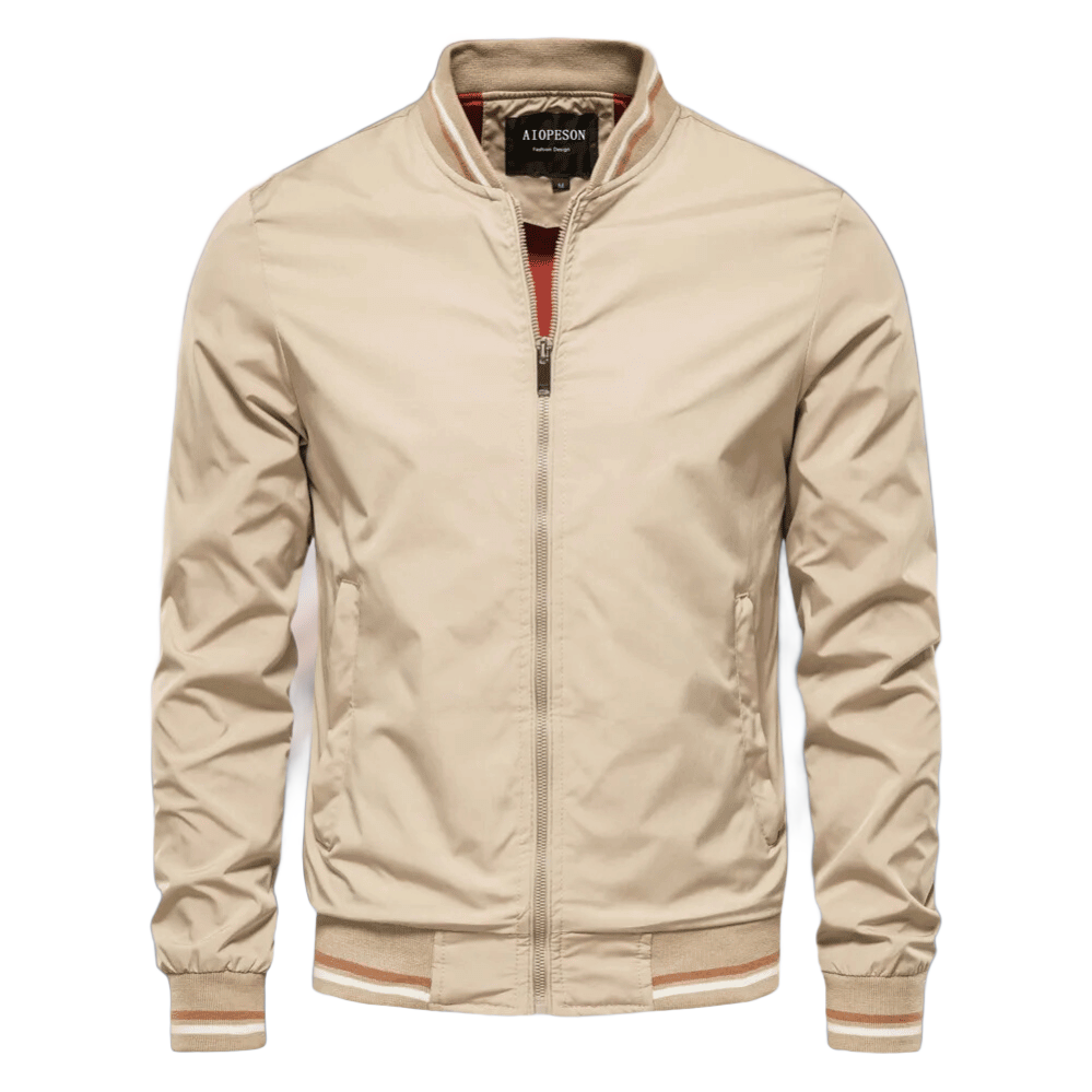 R&B | Bomberjacke Aus Polyester Sportlich und Leicht