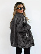 R&B | Oversized Jeansjacke für Damen