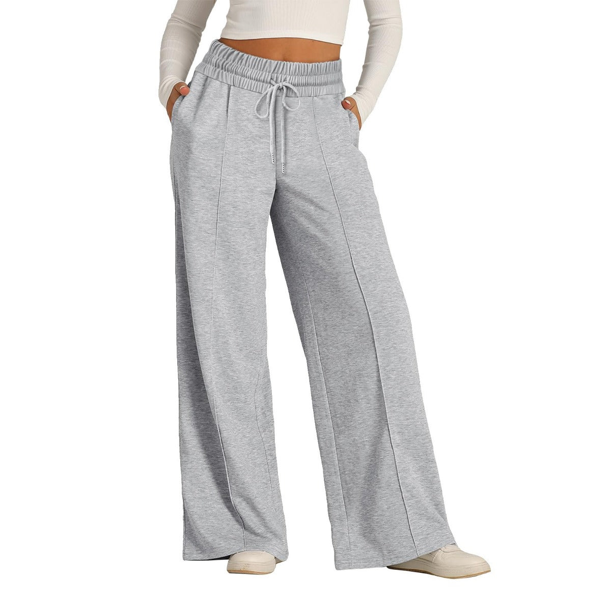 R&B | Camouflage-Jogginghose mit hoher Taille