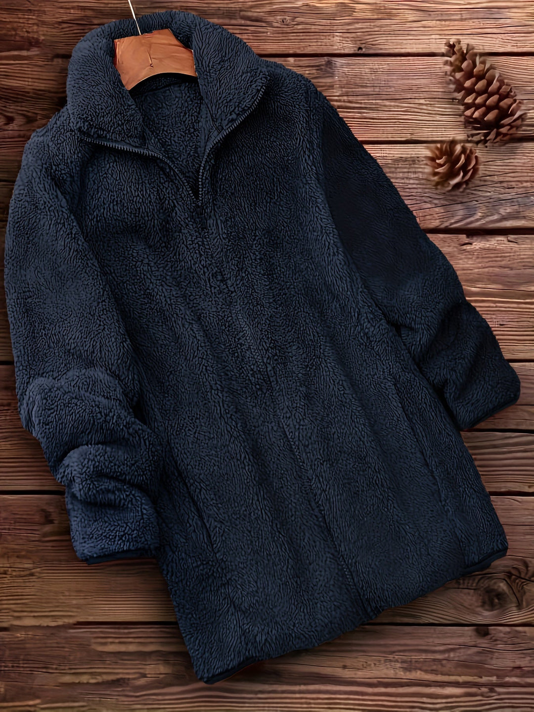 R&B | Plüschjacke Polyester Weich und Warm