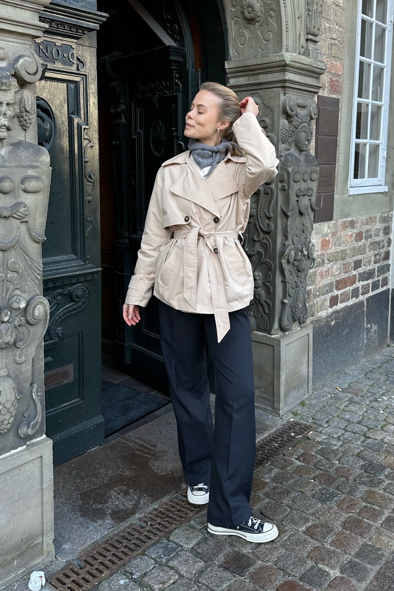 R&B | Kurzer Trenchcoat