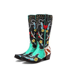 Stilvolle Damen Westernstiefel mit Einzigartigem Design R&B