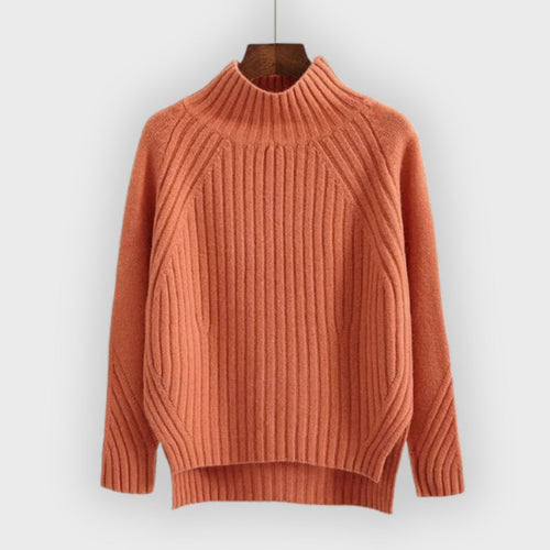 R&B | Strickpullover mit Halbem Rollkragen