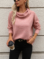 R&B | Sweater - Lässiger Rollkragenweicher Pullover