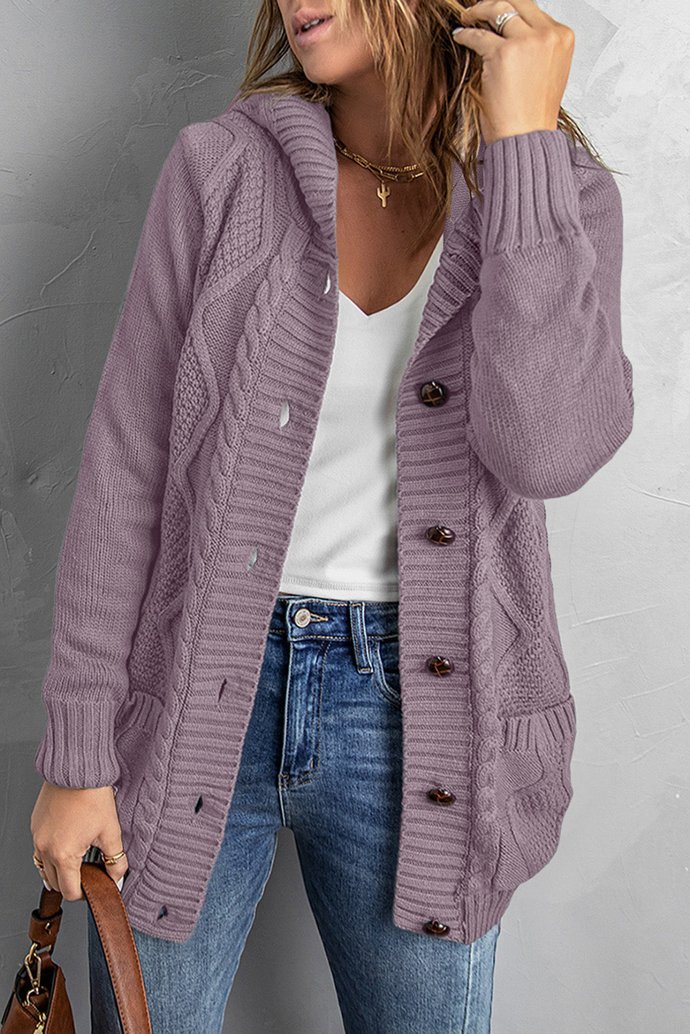 R&B | Lässige und Stilvolle Allgemeine Strickjacke